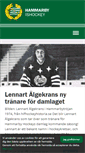 Mobile Screenshot of hammarbyhockey.se